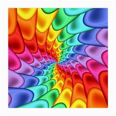 Psychedelic Rainbow Spiral Medium Glasses Cloth (2 Sides) from ArtsNow.com Back