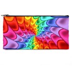 Psychedelic Rainbow Spiral Pencil Case