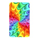 Psychedelic Rainbow Spiral Memory Card Reader (Rectangular)