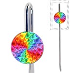 Psychedelic Rainbow Spiral Book Mark