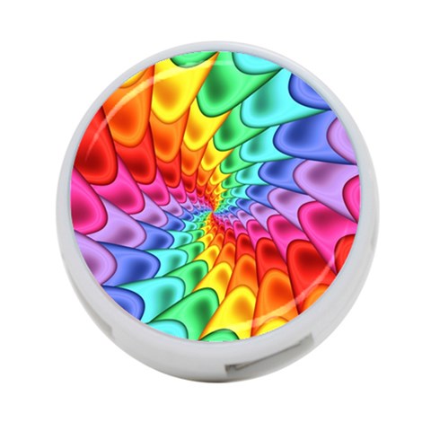 Psychedelic Rainbow Spiral 4 Front