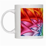 Psychedelic Rainbow Spiral White Mug