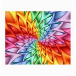 Psychedelic Rainbow Spiral Small Glasses Cloth