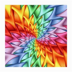 Psychedelic Rainbow Spiral Medium Glasses Cloth (2 Sides) from ArtsNow.com Back