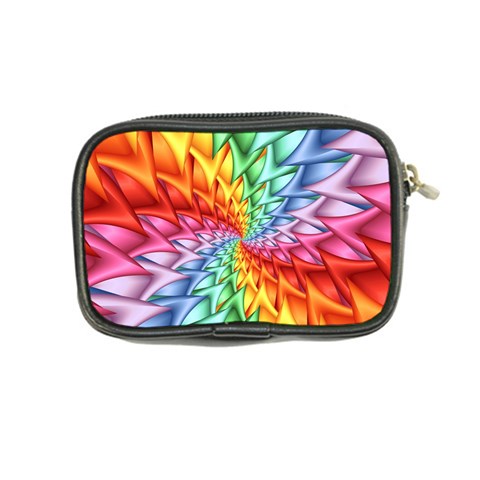 Psychedelic Rainbow Spiral Coin Purse from ArtsNow.com Back