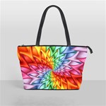 Psychedelic Rainbow Spiral Classic Shoulder Handbag