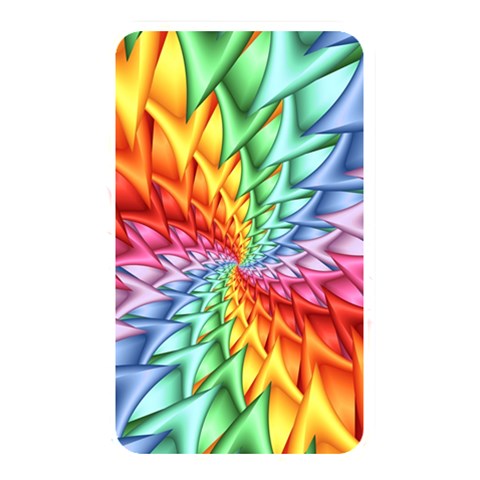 Psychedelic Rainbow Spiral Memory Card Reader (Rectangular) from ArtsNow.com Front