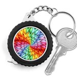 Psychedelic Rainbow Spiral Measuring Tape