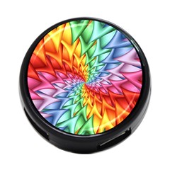 Psychedelic Rainbow Spiral 4 Front