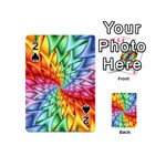 Psychedelic Rainbow Spiral Playing Cards 54 (Mini)