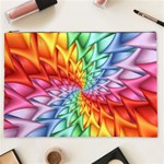 Psychedelic Rainbow Spiral Cosmetic Bag (XXL)