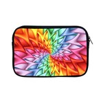 Psychedelic Rainbow Spiral Apple iPad Mini Zipper Case