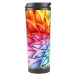 Psychedelic Rainbow Spiral Travel Tumbler