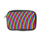 Psychedelic Rainbow Glitter Stripes Coin Purse