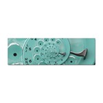 Retro Vintage Turquoise Rotary Dial Spiral Droste Sticker (Bumper)