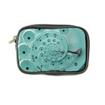 Retro Vintage Turquoise Rotary Dial Spiral Droste Coin Purse