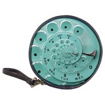 Retro Vintage Turquoise Rotary Dial Spiral Droste Classic 20-CD Wallet