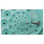 Retro Vintage Turquoise Rotary Dial Spiral Droste Samsung Note 4 Hardshell Back Case