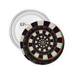 Spiral Dart Board Droste Effect  2.25  Button