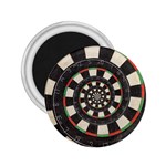 Spiral Dart Board Droste Effect  2.25  Magnet