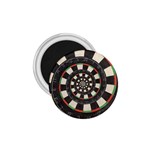 Spiral Dart Board Droste Effect  1.75  Magnet