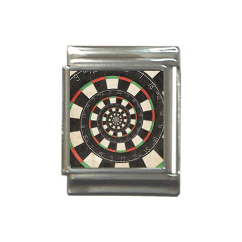 Spiral Dart Board Droste Effect  Italian Charm (13mm) from ArtsNow.com Front