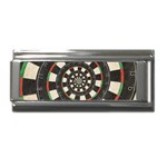 Spiral Dart Board Droste Effect  Superlink Italian Charm (9mm)