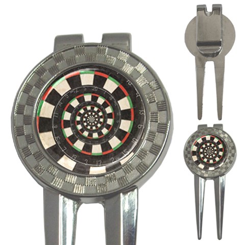 Spiral Dart Board Droste Effect  3 Front