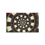 Spiral Dart Board Droste Effect  Sticker (Rectangular)