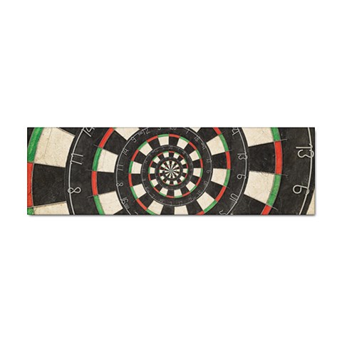 Spiral Dart Board Droste Effect  Sticker (Bumper) from ArtsNow.com Front