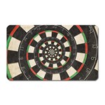 Spiral Dart Board Droste Effect  Magnet (Rectangular)