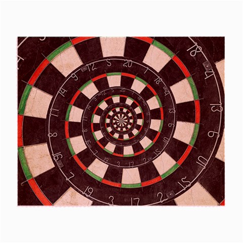 Spiral Dart Board Droste Effect  Small Glasses Cloth from ArtsNow.com Front