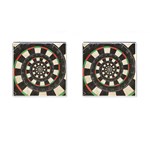 Spiral Dart Board Droste Effect  Cufflinks (Square)