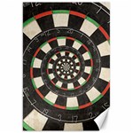 Spiral Dart Board Droste Effect  Canvas 20  x 30 