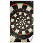 Spiral Dart Board Droste Effect  Canvas 40  x 72 