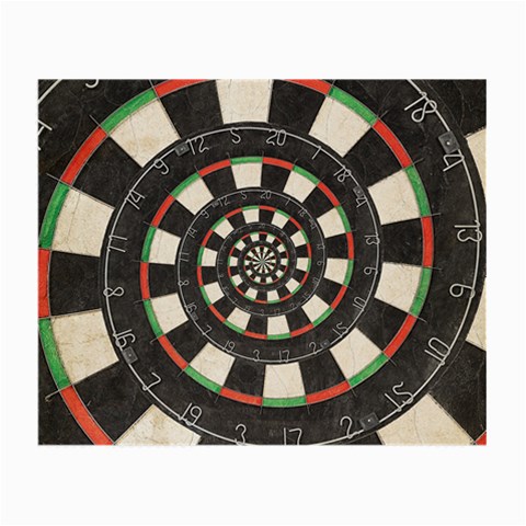 Spiral Dart Board Droste Effect  Small Glasses Cloth (2 Sides) from ArtsNow.com Front