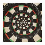 Spiral Dart Board Droste Effect  Medium Glasses Cloth