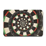 Spiral Dart Board Droste Effect  Small Doormat