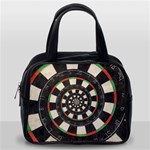 Spiral Dart Board Droste Effect  Classic Handbag (One Side)