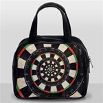 Spiral Dart Board Droste Effect  Classic Handbag (Two Sides)