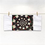 Spiral Dart Board Droste Effect  Hand Towel