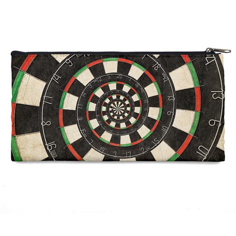 Spiral Dart Board Droste Effect  Pencil Case from ArtsNow.com Back