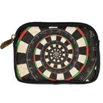 Spiral Dart Board Droste Effect  Digital Camera Leather Case