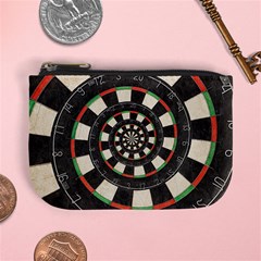 Spiral Dart Board Droste Effect  Mini Coin Purse from ArtsNow.com Front