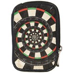 Spiral Dart Board Droste Effect  Compact Camera Leather Case