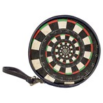 Spiral Dart Board Droste Effect  Classic 20-CD Wallet