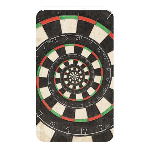 Spiral Dart Board Droste Effect  Memory Card Reader (Rectangular) from ArtsNow.com Front