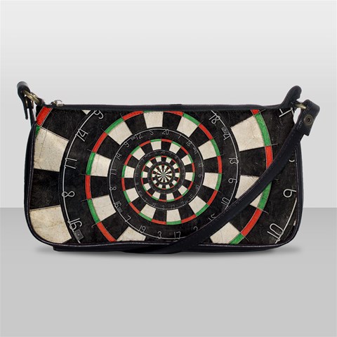 Spiral Dart Board Droste Effect  Shoulder Clutch Bag from ArtsNow.com Front