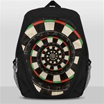 Spiral Dart Board Droste Effect  Backpack Bag