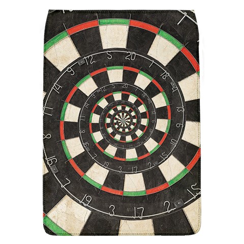 Spiral Dart Board Droste Effect  Removable Flap Cover (L) from ArtsNow.com Front